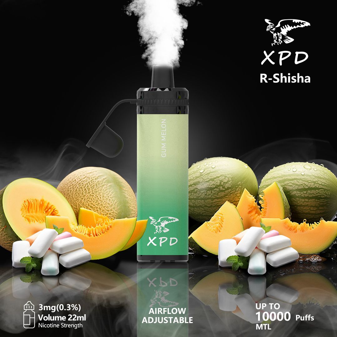 XPD BAR R Shisha 10000 Puffs Disposable Vape in All UAE