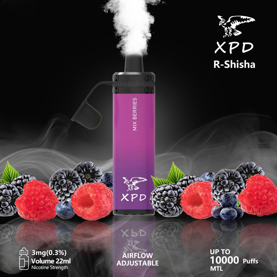 XPD BAR R Shisha 10000 Puffs Disposable Vape in All UAE