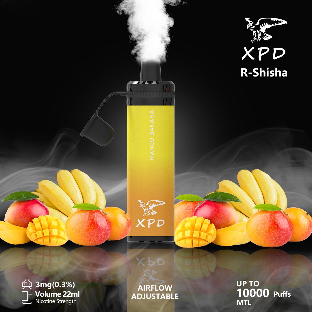 XPD BAR R Shisha 10000 Puffs Disposable Vape in All UAE