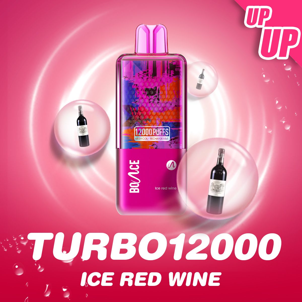 BOUNCE TURBO 12000 PUFFS DISPOSABLE VAPE in DUBAI