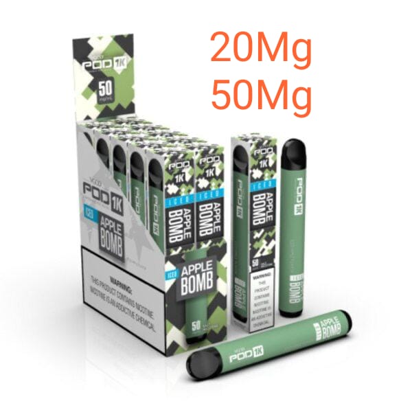 Vgod Pod 1k 1500 Puffs Disposable Vape In UAE