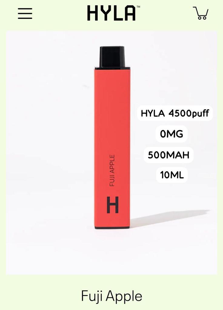 HYLA 4500 PUFFS DISPOSABLE IN DUBAI