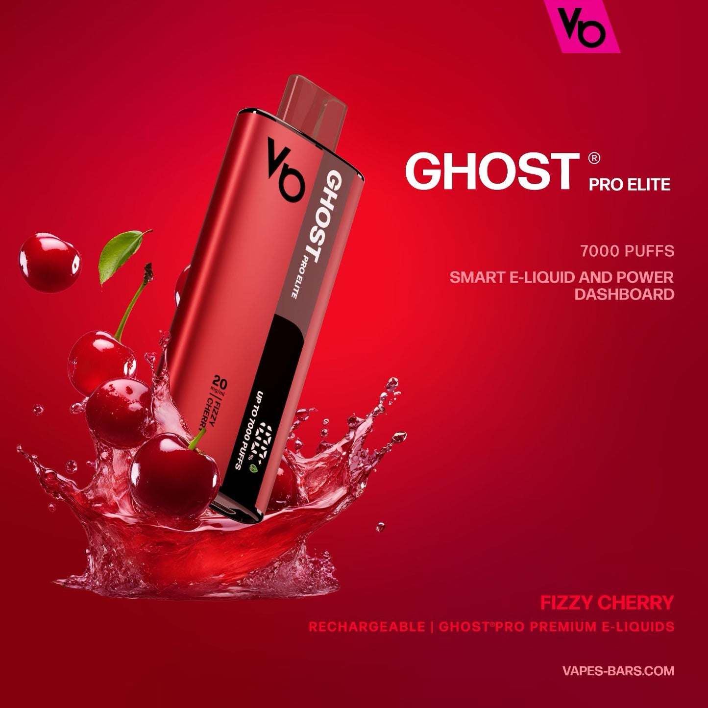 Vapes Bars Ghost Pro Elite 7000 Puffs Disposable Vape in UAE