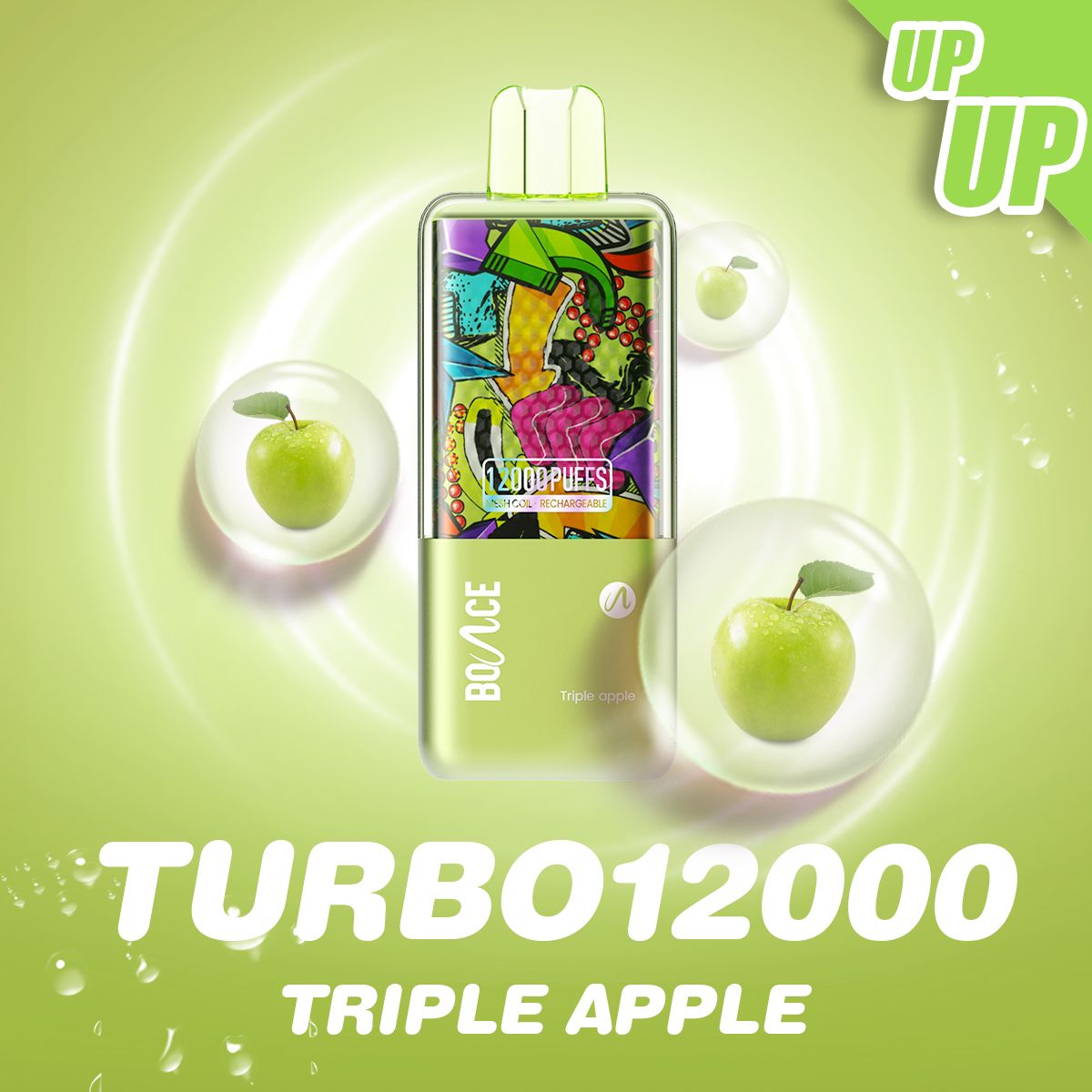 BOUNCE TURBO 12000 PUFFS DISPOSABLE VAPE in DUBAI