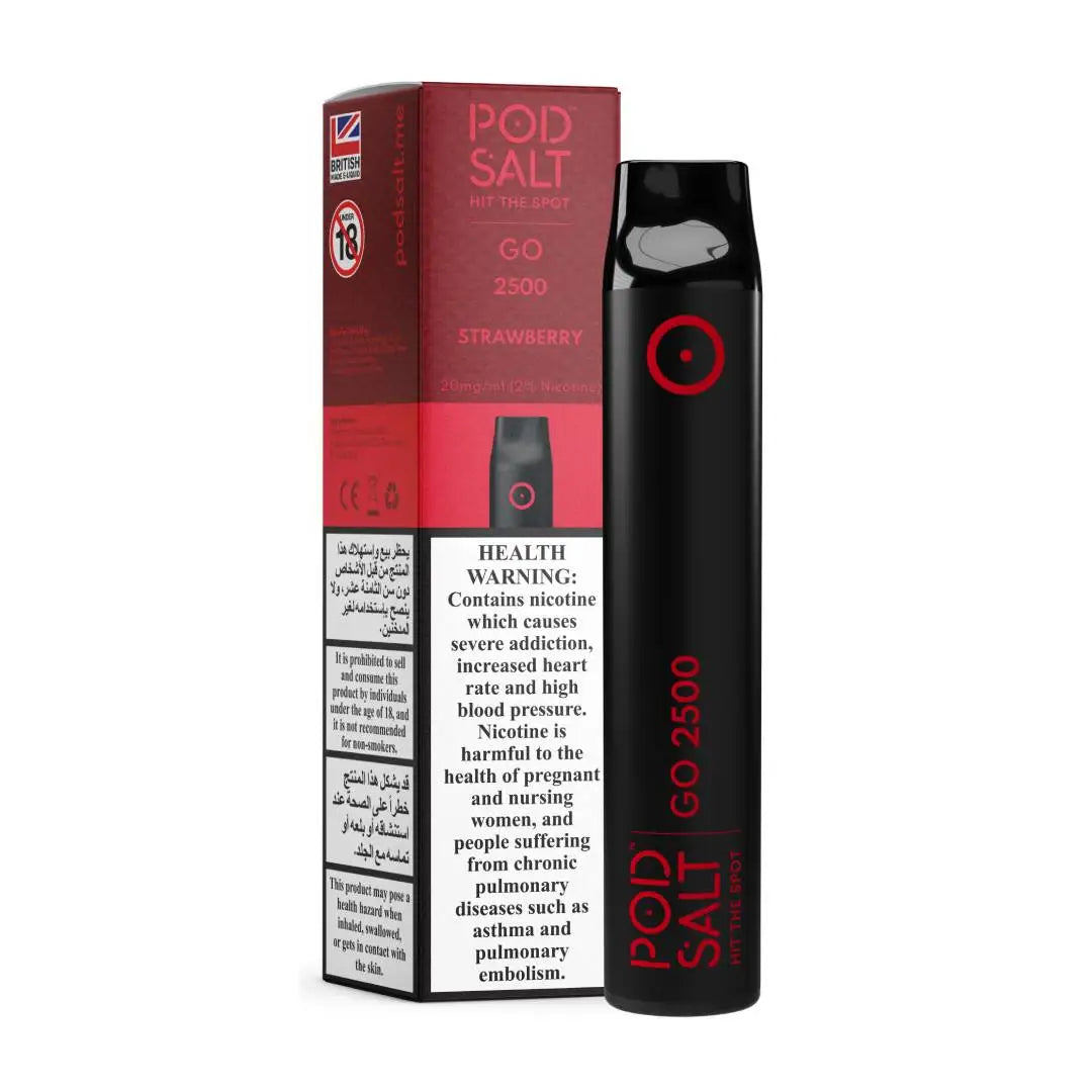 Pod Salt Go 2500 Puffs Disposable Vape In UAE